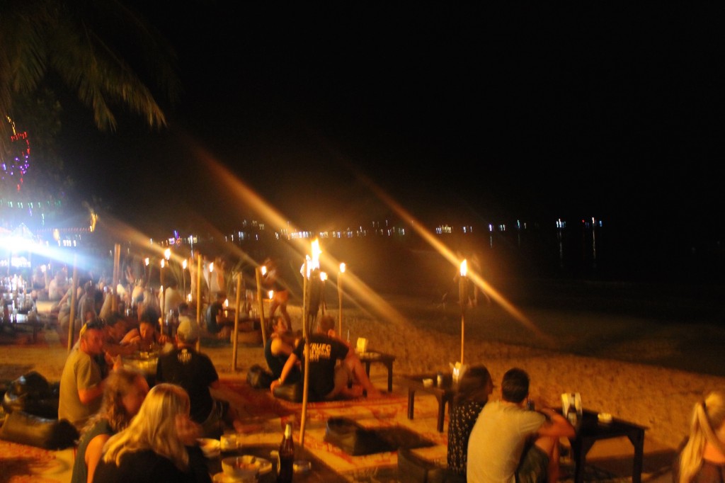 Koh Tao, Sai Ree Beach, Bar sur la plage